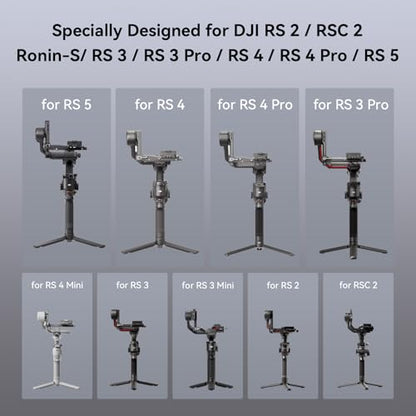 SmallRig 5" Quick Release Plate for Manfrotto-Type Designed for DJI RS 5 / RS 4 / RS 4 Pro/RS 2 / RSC 2 / Ronin-S/RS 3 / RS 3 Pro Gimbal