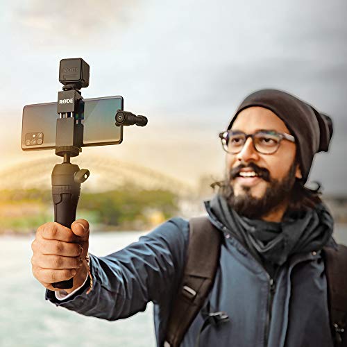 RØDE Vlogger Kit Complete Mobile Filmmaking with High-quality Microphone, Tripod, LED Light and Accessories for Content Creation (USB-C Edition for Smartphones with USB-C Connector)