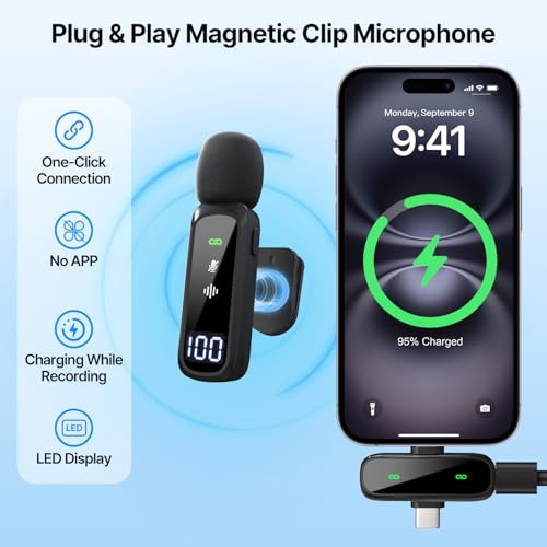 yAyusi Vlogging Kit for iPhone/Android, 70.9" Extendable Selfie Stick Tripod for iPhone with Light, Remote Control ＆ Microphone for TikTok/YouTube/Content Creator Essentials Starter Kit