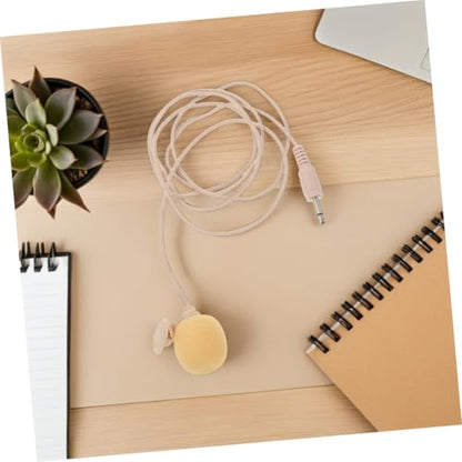 UPKOCH Lapel Microphone for Pc: Plug and Play Condenser Mic High Sensitivity for Interview Video Recording Vlog Online Meetings Noise Reduction