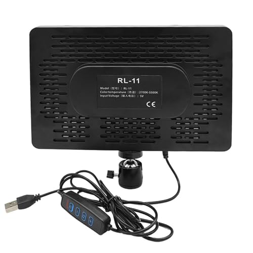 Photography Video Light Panel with LED and Tripods Stand for Enhanceds Live Streaming and Studio Shootings Live Streaming Light - color: B