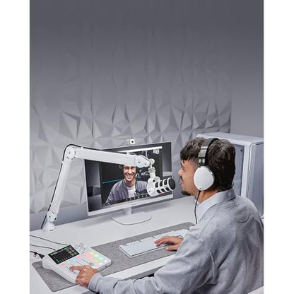 RØDE PSA1+ Professional Studio Arm with Spring Damping and Cable Management (White)