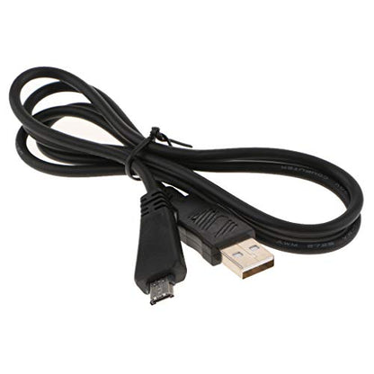 Replacement VMC-MD3 USB Data Sync Transfer Cable USB 2.0 Charging Cord Lead Compatible with Sony Cyber-Shot/Cybershot Digital Camera DSC-W350D W360 W380 W390 W570 TX100 TX66 and More (3.3ft/Black)