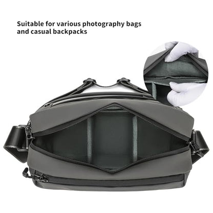 Shockproof Camera Storage Bag Removable Padded Insert Flexible Compartments Foldable Design Equipment Protecting Shockproof Camera Storage