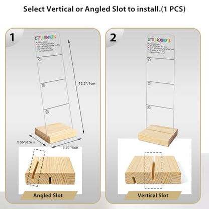 Monitor Memo Board Computer Monitor Memo Board Acrylic for Computer Monitors Laptop And Desktop With Removable Design Office Desk Accessories 12.6x 3.15 x 0.2 inches - style: Reminders