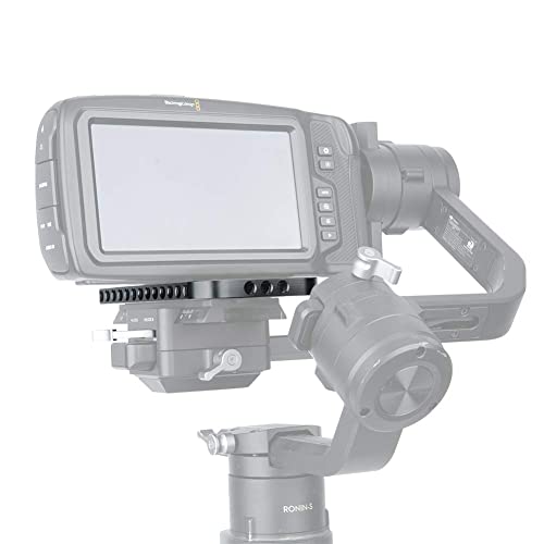 NICEYRIG Camera Cheese Mounting Plate, Universal Top Plate Applicable for URSA Mini 4K, Gimbal Stabilizer, Shoulder Rig System - 031