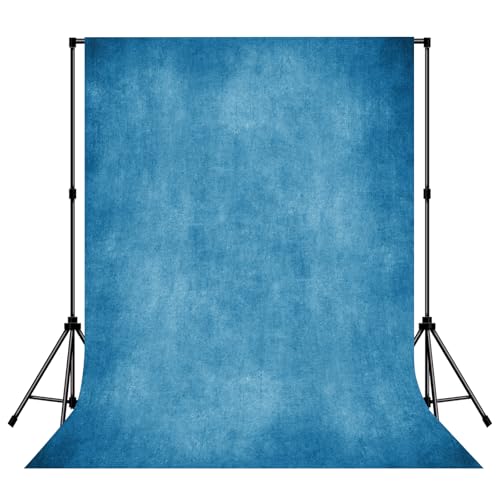 Photo Backdrop Blue Background 5x7ft Studio Abstract Texture Photography Portrait Photography Theme Event Bachelor Party Decoration Ocean Design - color: Blue, size: 5x7ft