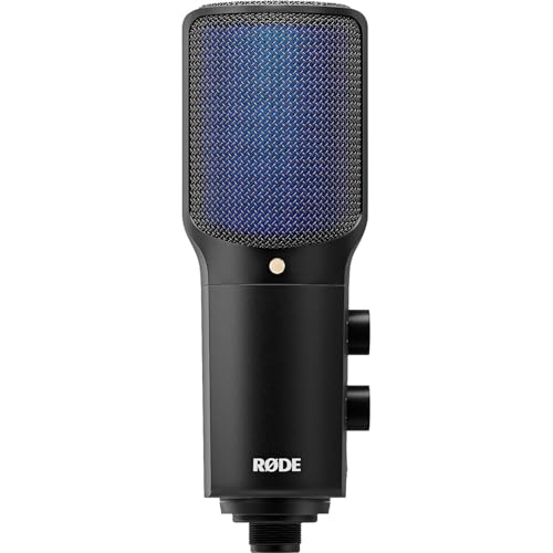 Rode NT-USB+ Professional USB Condenser Microphone Bundle with StreamEye BOOMARM1 27-Inch Boom Arm and SC27 USB-C Cable — Aphex DSP Studio Mic for Podcasting, Streaming, Voice Over, Recording