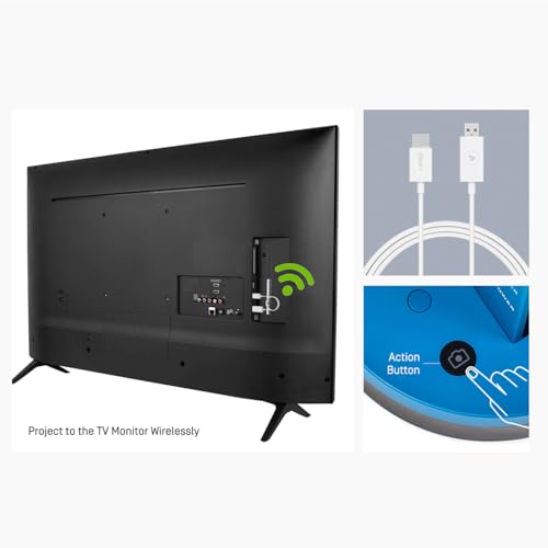 IPEVO VZ-X Wireless 4K Document Camera with EZCast Adaptor for Wireless Casting to HDMI Monitor or TV Without a PC; Wi-Fi, HDMI, and USB, Compatible with Web Conferencing Software in USB Mode - style: Wireless, USB, HDMI with EZcast adaptor