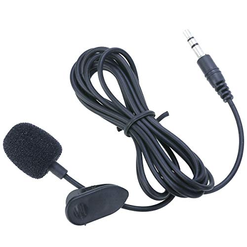 3.5MM PC Hands Free Microphone, Professional Recording Condenser Microphone Compatible with PC, Laptop, Singing,Voice Recording,YouTube,Skype,Gaming(3.5mm PC Microphone Plug and Play)