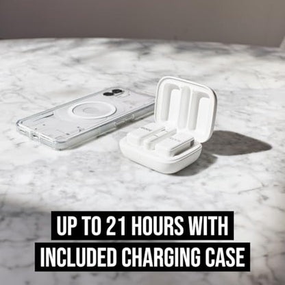 RØDE Wireless Micro - Compact Wireless Microphone, Two Mics with Charge Case for Smartphone Content Creation - USB-C, White - color: White