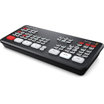 Blackmagic Design ATEM Mini Pro ISO HDMI Live Stream Switcher Bundle with 6’ HDMI Cable, 7’ Cat5e Cable, and 5-Pack of SolidSignal Cable Ties (SWATEMMINIBPRISO) - style: Mini Pro ISO