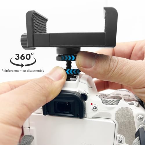 Universal Power Bank Holder 4600 with Cold Shoe Mount | Adjustable Clamp for Camera Rig, Phone Cage & Vlogging Gear | Compatible with Anker, RAVPower, INIU, DJI