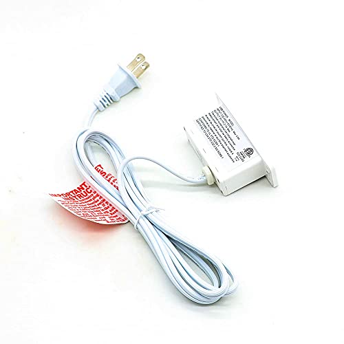 Powered USB Hub Socket Recessed USB Power Strip Outlet with Power Supply 2 USB Ports 2.1A Mounted into Bed Desk Table Sofa White - color: White