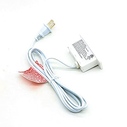 Powered USB Hub Socket Recessed USB Power Strip Outlet with Power Supply 2 USB Ports 2.1A Mounted into Bed Desk Table Sofa White - color: White