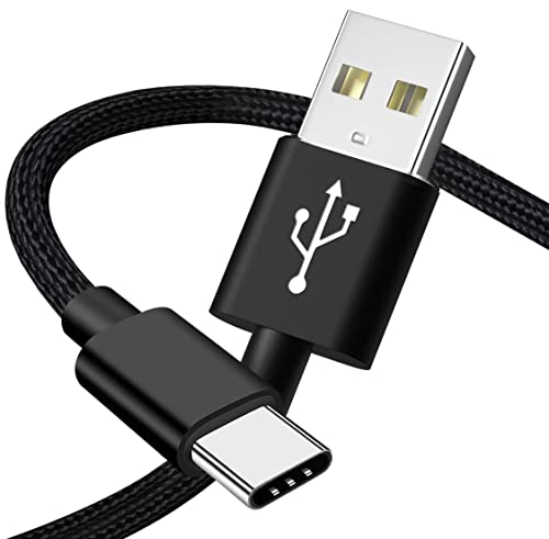 10ft Long USB-C Type C Power Cord Charger Cable for GoPro Hero MAX,Hero 11 10 9 8 7 6 5 Session 2018 Black White Silver for Samsung Galaxy Note for LG G7 Data Sync Charging Cord for Go Pro Hero7 Hero9 - size: 10ft