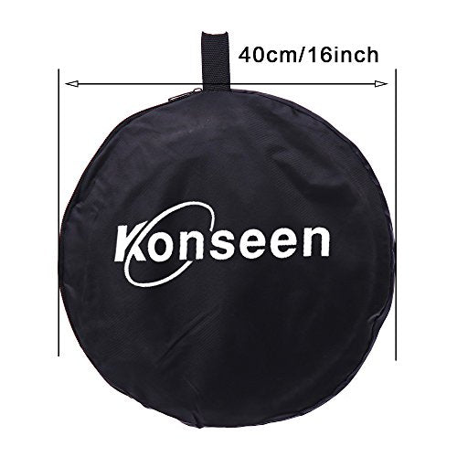 35"x47" Light Reflector for Photography 5-in-1 Photo Collapsible Photography Reflector Large Oval Portable Collapsible Lighting Reflectors Photography Panel for Studio Video - size: 35x47inch