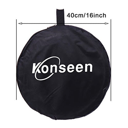35"x47" Light Reflector for Photography 5-in-1 Photo Collapsible Photography Reflector Large Oval Portable Collapsible Lighting Reflectors Photography Panel for Studio Video - size: 35x47inch