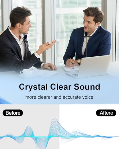 USB Lavalier Microphone for Computer, Omnidirectional Condenser USB-A Computer Microphone for Laptop, PC and Mac, Perfect Podcasting, Gaming, Streaming and Desktop Mic, 2M Cable