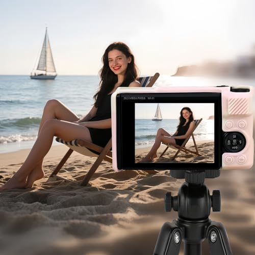 Camera Case for Canon PowerShot SX740/ SX730 Digital Camera,SX740 HS Case, Soft Silicone Protective Case Removable Lens Cover,Comes with 2 Screen Protectors and 1 Wrist Strap. (Mist Pink) - color: Mist Pink