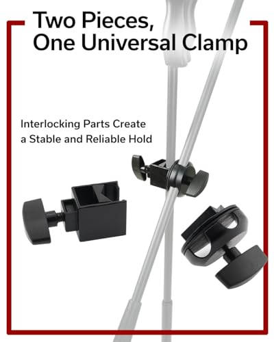 Hamilton KB200M Universal Boom Clamp, Multi-Fit Mount for Speaker, Microphone, and Lighting Stands