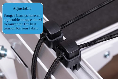 Grace Bungee Clamps, Fabric Clips for Longarm Quilting Frames