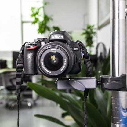 Suptig Camera Mount Super Clamp Pole Mount Tripod Clamp for Phon, Gopro Mission 1 Pro Gopro Hero 13 Hero 12 11 10 9 8 7 6 5, Gopro max2, Insta 360, DJI osmo Canon DSLR etc.