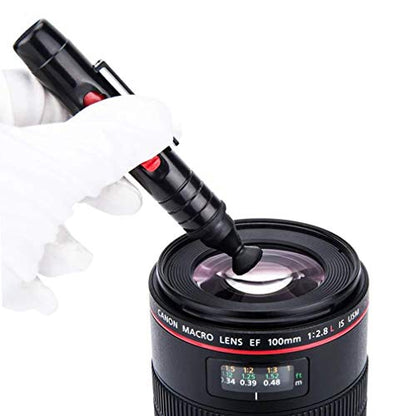 3IN1 Camera Cleaning Kit Suit Dust Cleaner Brush Air Blower Wipes Clean Cloth kit for Gopro for Canon Nikon Camcorder VCR