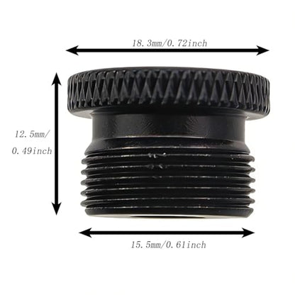 4PCS 1/4 Inch to 5/8 Inch Microphone Stand Adapter Tripods Aluminium Alloy Swivel Screw Filming/Recording Accessories