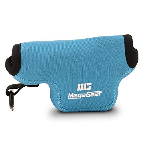 MegaGear Ultra Light Neoprene Camera Case Compatible with Leica D-Lux 7, D-Lux 8, D-Lux (Typ 109) - color: Blue, size: One Size