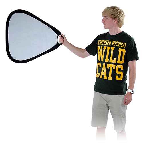 Fotodiox 24in (60cm) 2-in-1 Collapsible Teardrop Reflector Disc - Silver/Gold - color: Silver/Gold, size: 24-Inch