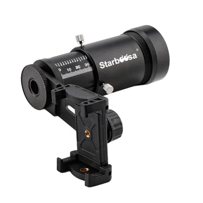 Extendable Scope Phone Adapter with Adjustable Eye Relief | Universal phone adapter; stable alignment; wide compatibility - size: Telescopic Adapter - 33~46mm L