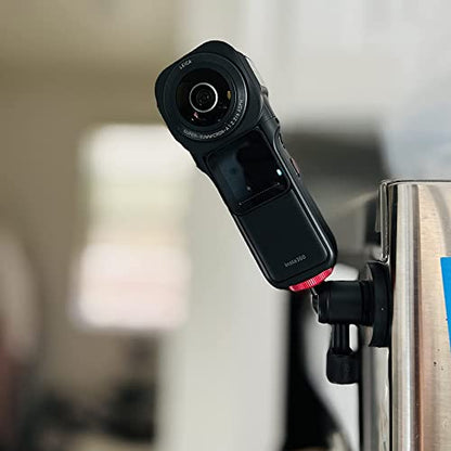 ULIBERMAGNET 60lb Magnetic Camera Mounting Base with Mini Ball Head, Super Strong Rubber Coating Neodymium Magnet with 1/4’’-20 Male Thread Stud for Security Camera. - style: 2.59INCH Magnetic Camera Mounts