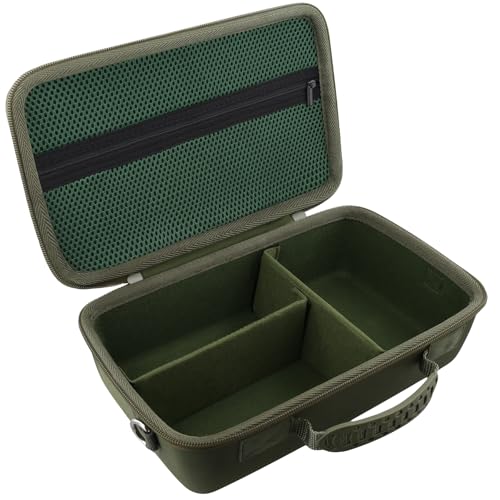 khanka Camera Case for Canon EOS Rebel R6 V/T7/T100/T6/R50/R100/R5/R7/R8/R6 Mark II/SL3 DSLR Camera,Travel Carrying Case for Canon EOS Rebel Camera and 18-55mm/18-45mm Lens(Military Green Case) - color: Military Green