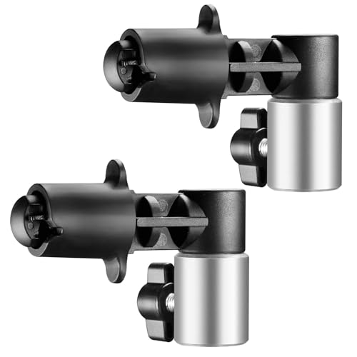 2 Pack Reflector Holder Clips,Backdrop Clamp,Photography Studio Reflector Disc Holder Clip Positioning Clamp Mount Adapter for Light Stand with 5/8" Stud - size: 2-Pack