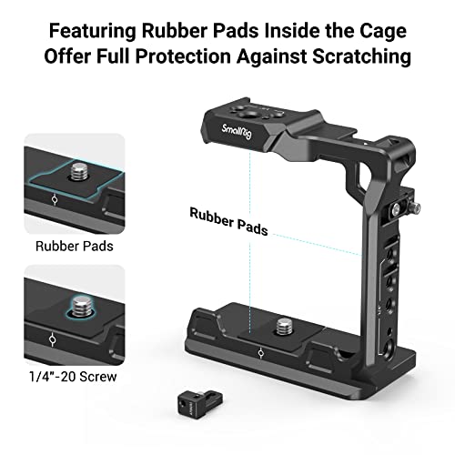 SmallRig Camera Half Cage for Sony Alpha 7 V/Alpha 7R V/Alpha 7 IV/Alpha 7S III/Alpha 1 / Alpha 7R IV - 3639