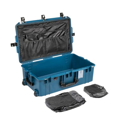 Pelican Air 1595 Travel Case - Large Hard Case Luggage - Suitcase with Wheels (Blue) - color: Blue, size: 1595 Travel Case
