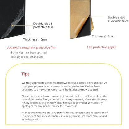 Meking Product Photography Backdrops, Black Double Sided Matte and Reflective Background for Food,Makeup, Jewelry and Other Small Product,2PCS 15.7x11.8in Photo Backdrop Boards with 2PCS Bracket - color: Black