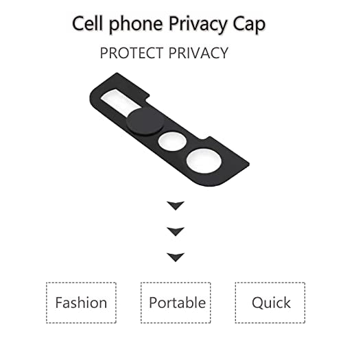 Camera Cover Protector,Camera Lens Cover Compatible with iPhone 13/13Pro/13mini/13Pro Max,Camera Lens Protector Protect Privacy and Security（black）