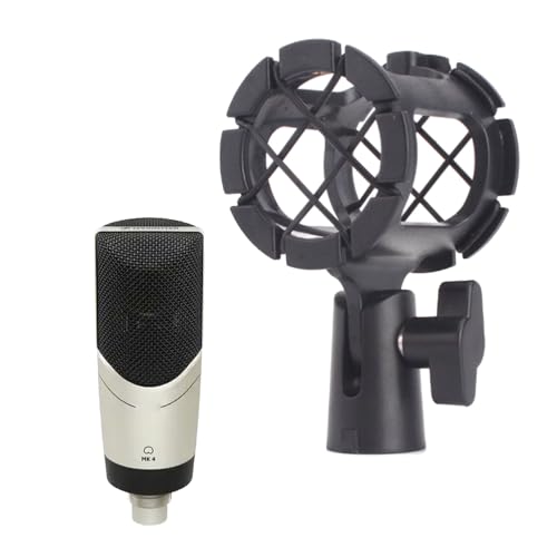 Microphone Mic Stand Suspension Shock Mount Pencil Clip Clamp Holder Bracket With Cold Shoe Mount Stand Replacement