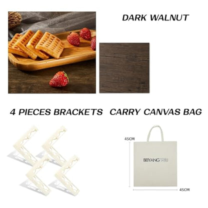 5PCS Photo Backdrop Boards with Carry Bag,16x16Inch Marble Cement Wooden Photography Background Flat Lay Props for Food, Product, Jewelry, EOAJAFOU - color: Wooden/Grey/Cement/Stone/Marble