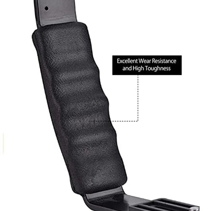 Camera Mount Flash Bracket, L Hot Shoe Mount Bracket Dual Hot Shoe Extension Heavy Duty Padded Hand Grip for Camera LED Light Microphone
