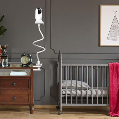 Baby Camera Mount Stand Compatible with BOIFUN/Momcozy/ieGeek/Comfyer-BM01/TECGUUD a Part Baby Monitor Flexible Baby Monitor Holder Shelf Baby Camera Stand More Safety(33.75 inch/Cameras Not Included) - size: 33.27" for ieGeek/BOIFUN/TECGUUD