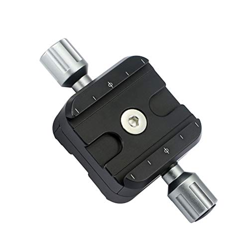 Quick Release Clamp for Arca Swiss RRS Rail Plate Nodal Slide Rail Clamp Subtend/Bidirectional Adjustable Double-Sided