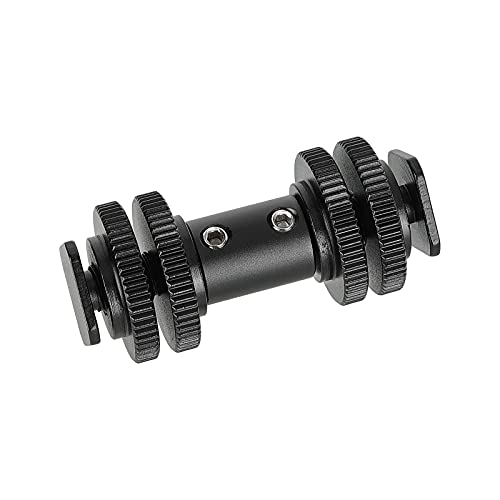 CAMVATE Double-end Cold Shoe Adapters for DSLR Camera Flash Light Accessory