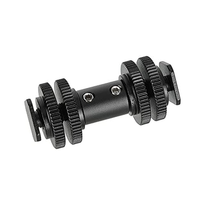 CAMVATE Double-end Cold Shoe Adapters for DSLR Camera Flash Light Accessory