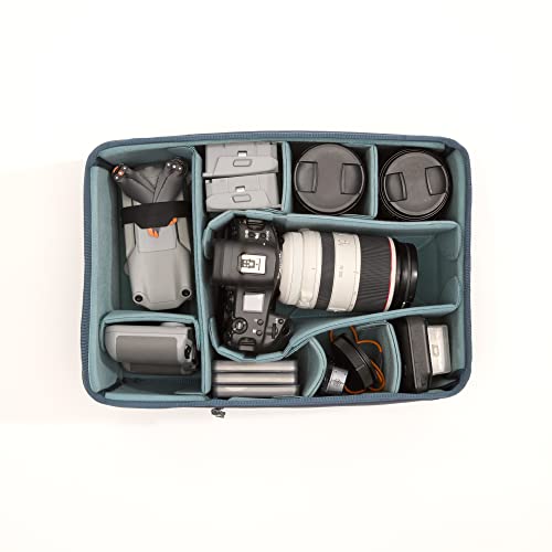 Shimoda Core Unit Large DSLR v3 Modular Camera Insert With Side Access Integration, Fits Pro Mirrorless And Gripped DSLR Bodies Up To 6.7 in. (17cm) Tall, Telephoto Lens Ready Storage, EVA Dividers - size: Large DSLR v3