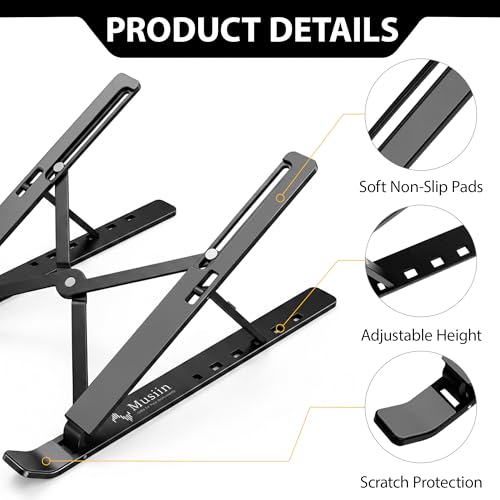 Musiin Custom DAW Controller Stand Mixer Holder Compatible with Nektar Panorama CS12,Tascam Mixcast 4,Rode RODECaster Pro II,Zoom R20/R24,Akai MPC Sample Adjustable Drum Controller MIDI Device Holder