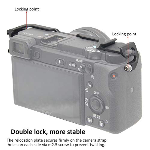 Easy Hood Dual Cold Shoe Adapter Relocation Plate,Extension Cold Shoe Mount | Aluminum Alloy Dual-Head Cold Shoe, Multi-Interface, External Camera Hot Shoe