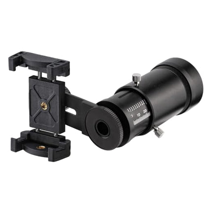 Extendable Scope Phone Adapter with Adjustable Eye Relief | Universal phone adapter; stable alignment; wide compatibility - size: Telescopic Adapter - 33~46mm L